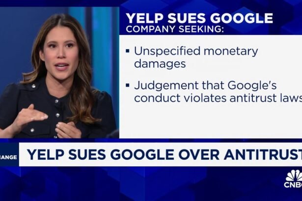 Yelp Sues Google for Antitrust Violations