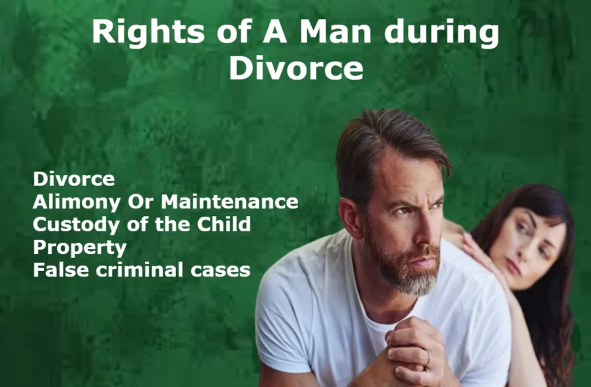 Rights of Men in Divorce