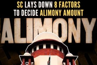 Supreme Court’s 8 Guidelines for Alimony