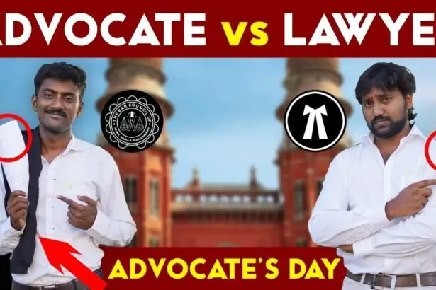 Difference Between Lawyer and Advocate